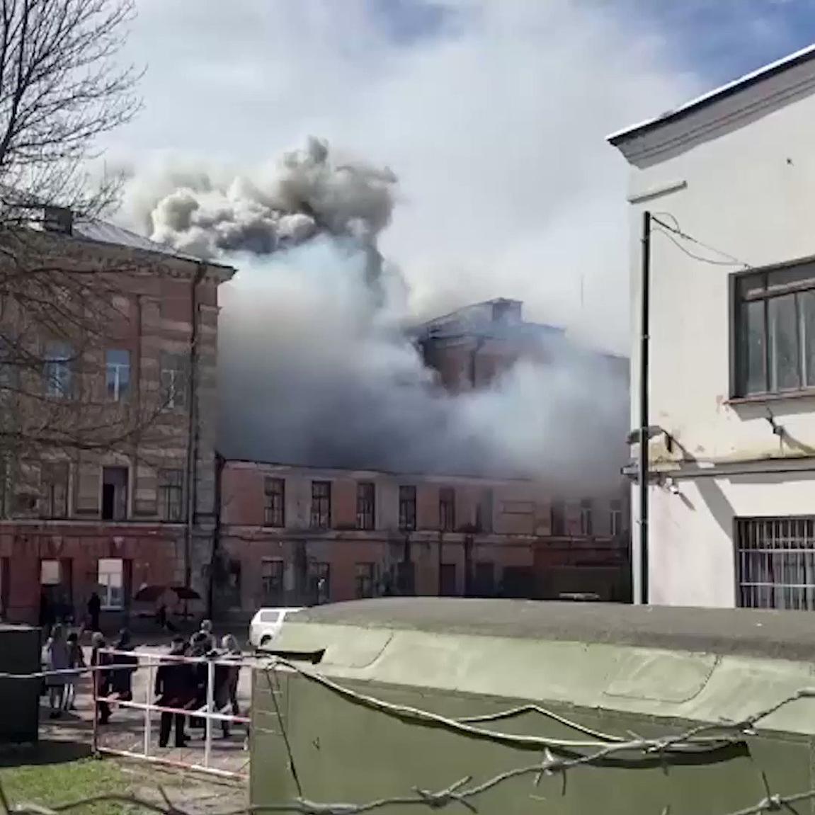 Izbio požar u ruskoj vojnoj istraživačkoj ustanovi