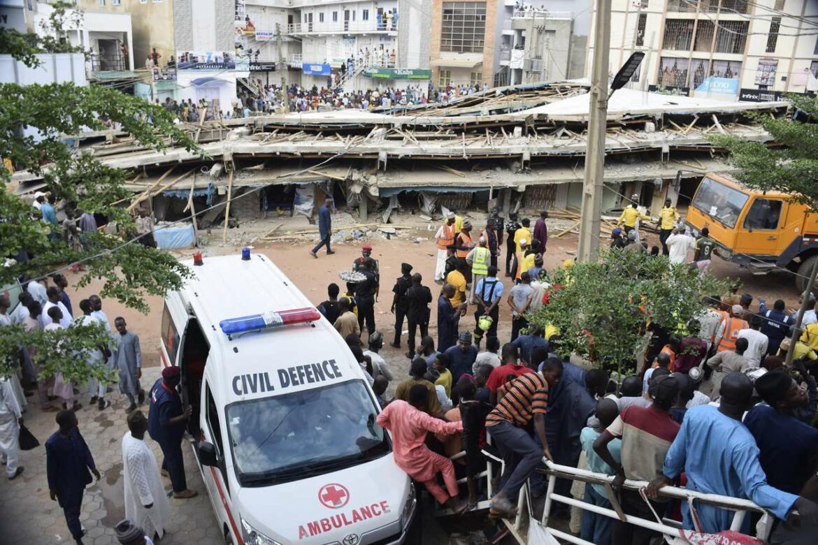Šest mrtvih nakon rušenja zgrade u najvećem gradu u Nigeriji