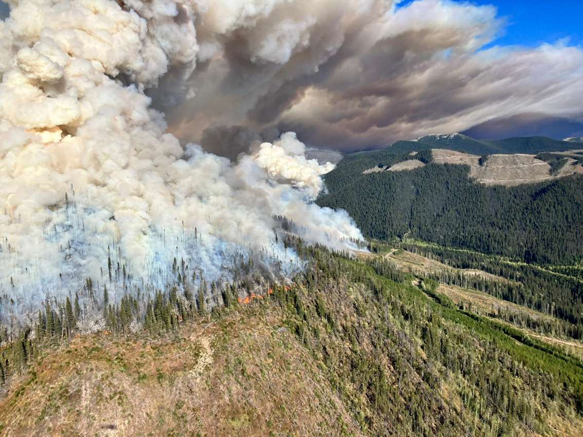 Kanadski požari izazvali su evakuaciju, upozorenja o kvalitetu vazduha u Britanskoj Kolumbiji