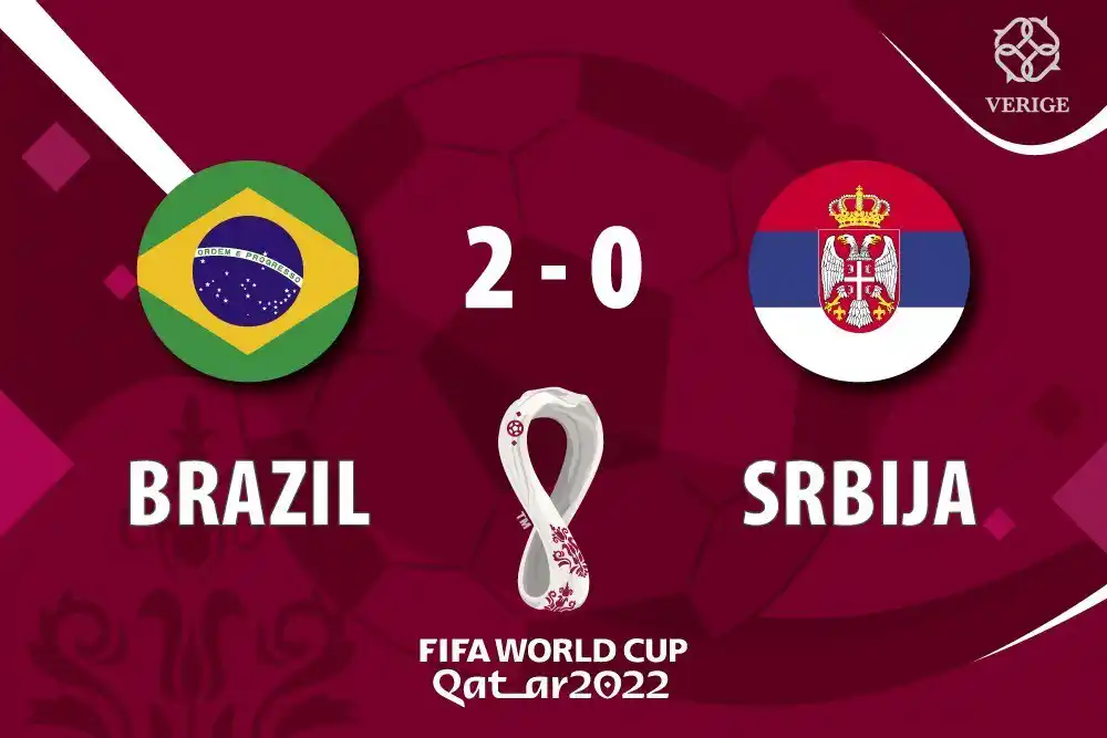 Brazil odnosi pobjedu nad Srbijom rezultatom 2:0!