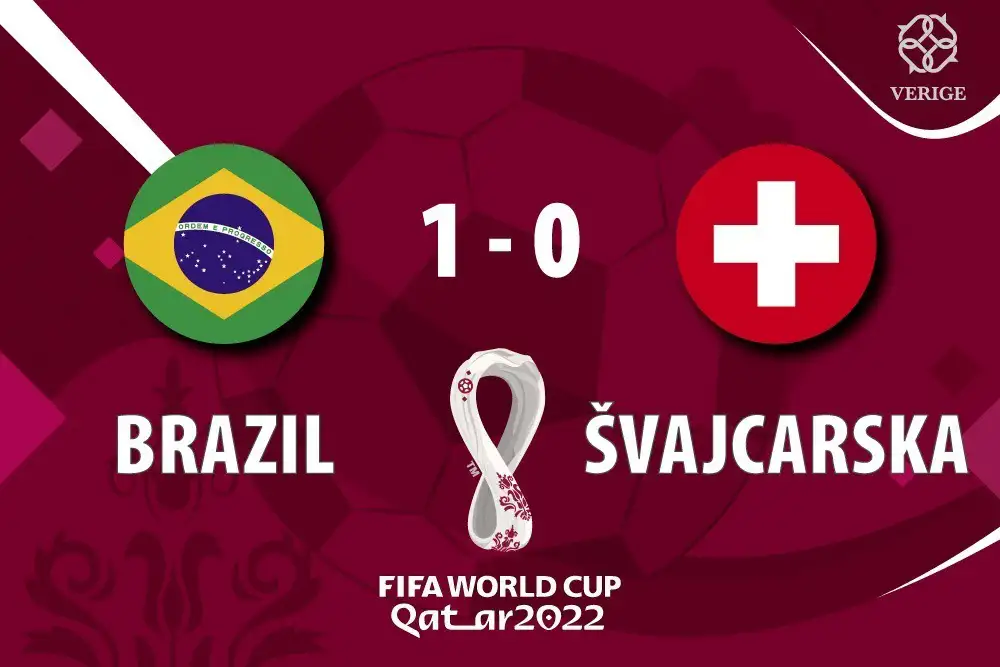SP: Brazil savladao Švajcarsku i time se plasirao u osminu finala