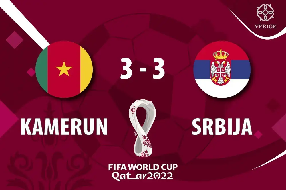 SP: Srbija Kamerun 3:3