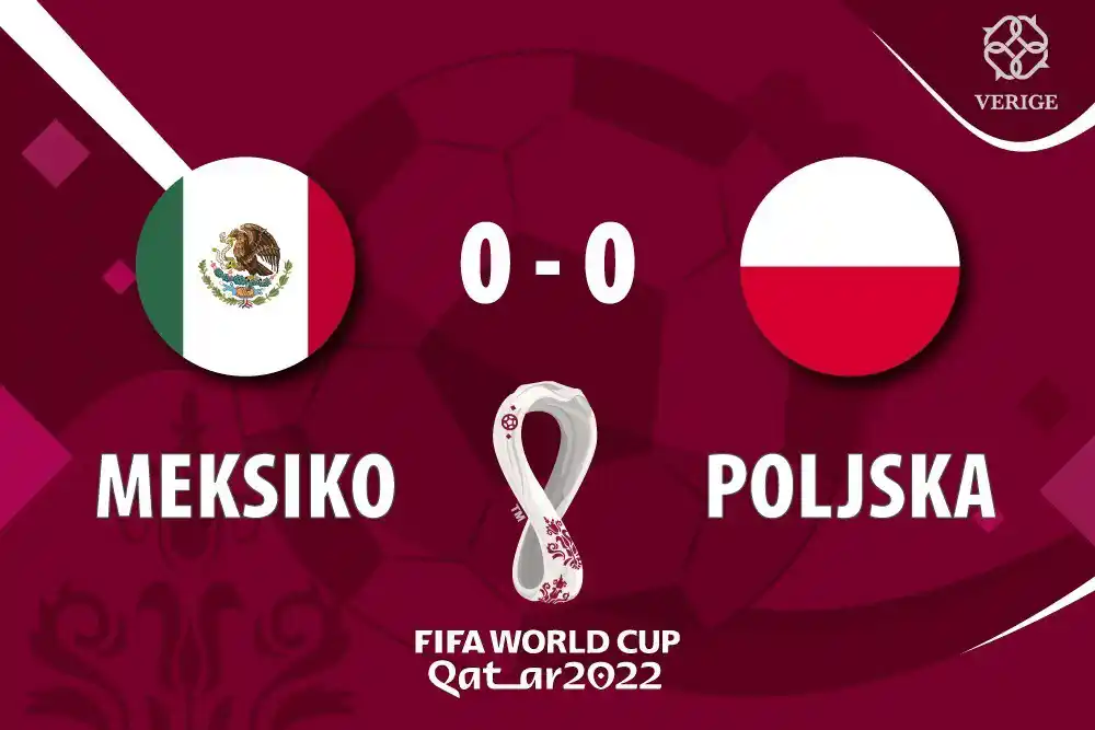 Utakmica između Meksika i Poljske završena bez golova