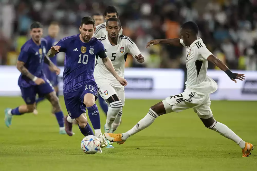 Argentina savladala UAE sa 5-0 na zagrevanju za Svijetsko prvenstvo