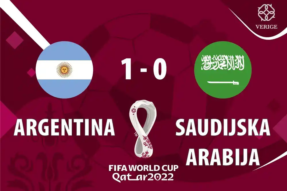 SP: Prvo poluvrijeme utakmice Argentina – Saudijska Arabija završeno sa 1:0