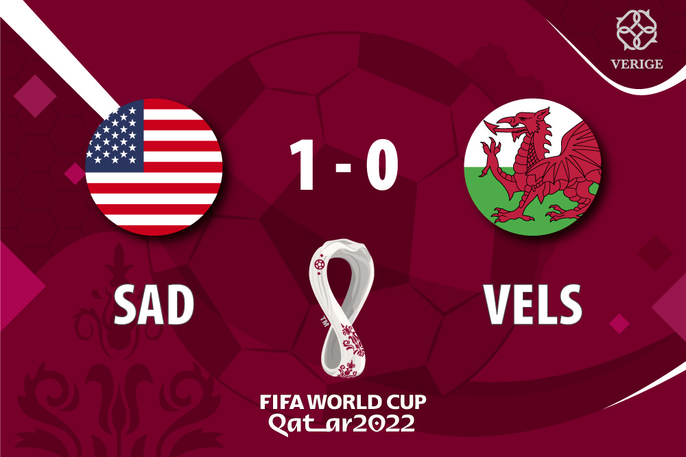 Na poluvrijemenu SAD vodi 1:0 protiv Wales-a