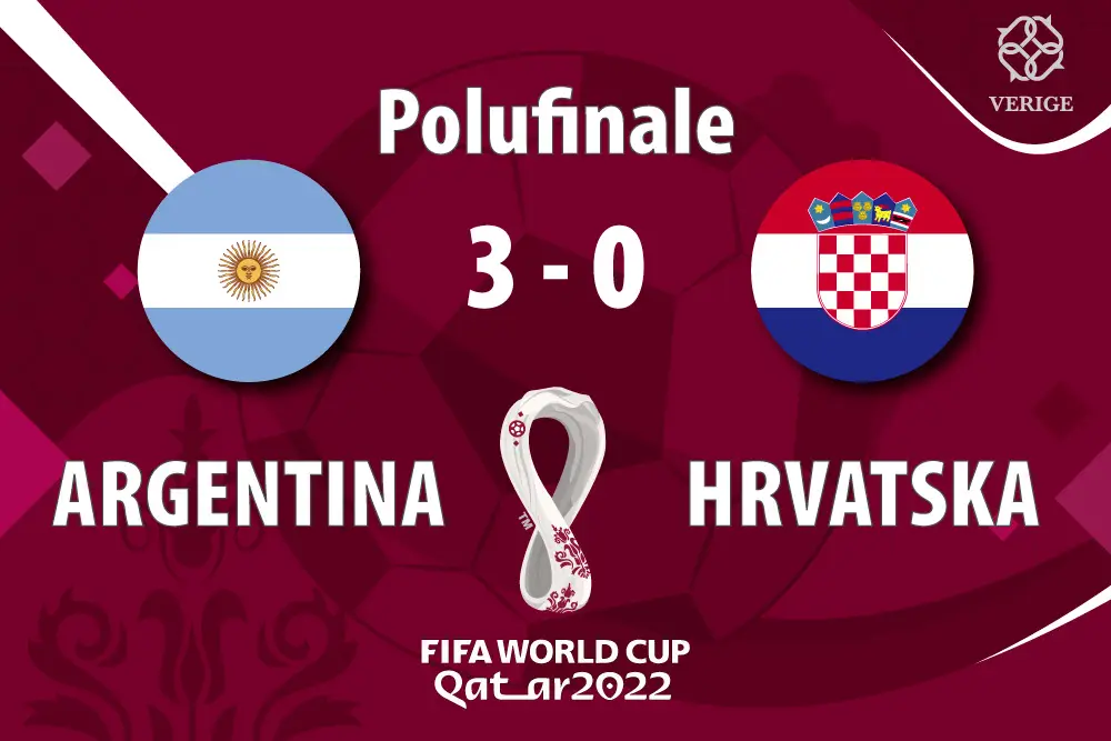 SP: Argentina pobedila Hrvatsku sa 3:0 i plasirala se u finale