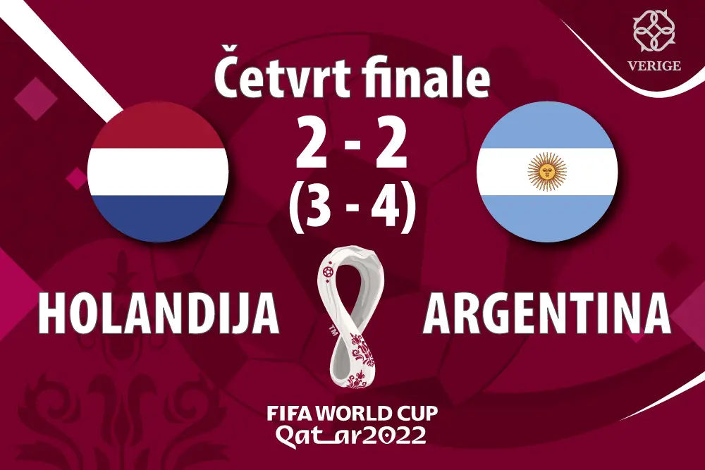 SP: Argentina pobedila Holanđane, prolazi u polufinale