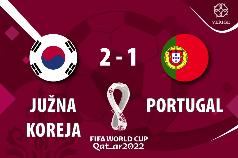Pobjeda Južne Koreje nad Portugalom! 2:1