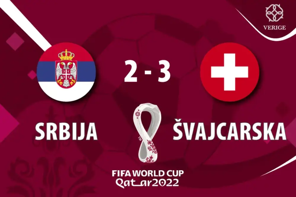 Švajcarska odnosi pobjedu protiv Srbije na Svjetskom prvenstvom