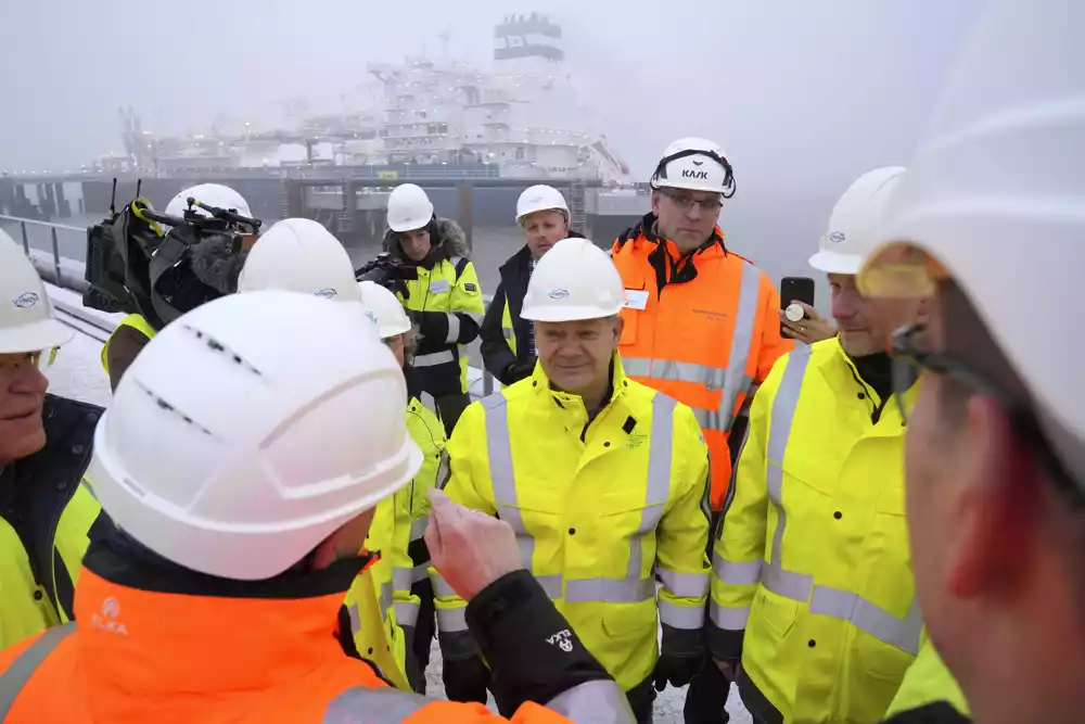 Šolc otvorio 1. terminal za tečni gas u Njemačkoj