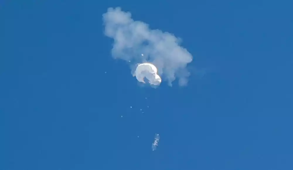 SAD prikupile većinu olupine oborenog balona
