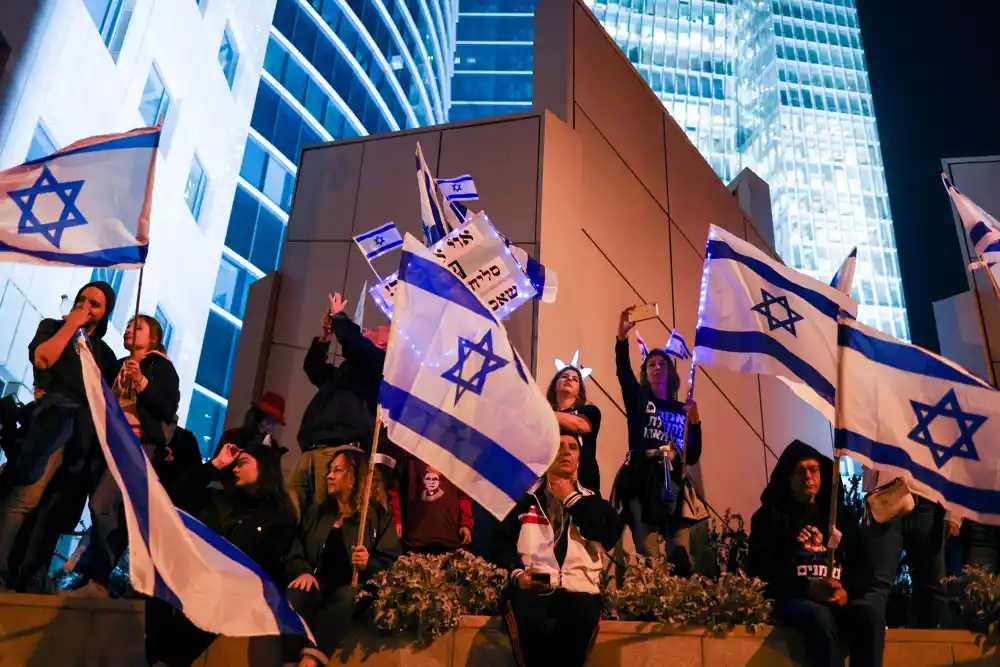 Masovni protesti protiv rekonstrukcije izraelskog pravosuđa ulaze u 10. nedjelju