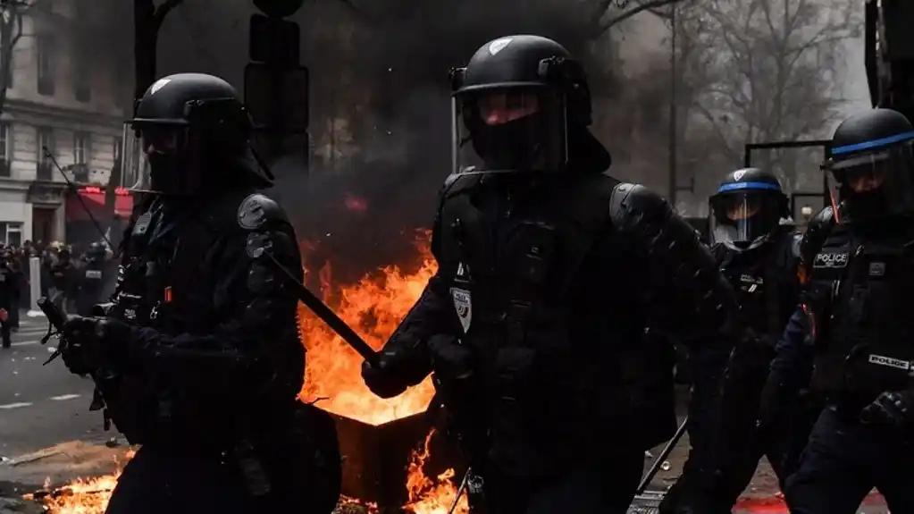 Protest u Parizu postao nasilan