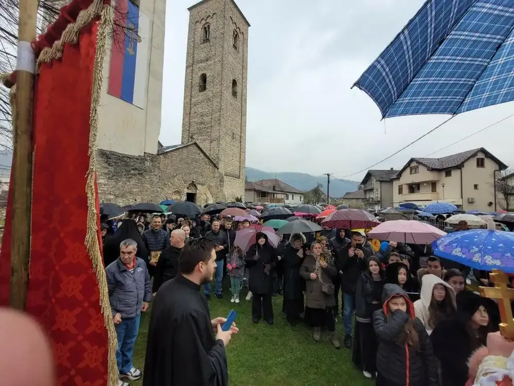 Bijelo Polje: Održana litija povodom praznika Cvijeti