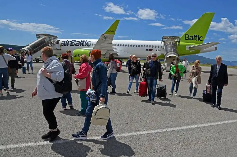 Aerodrom Tivat opslužio 89.186 putnika