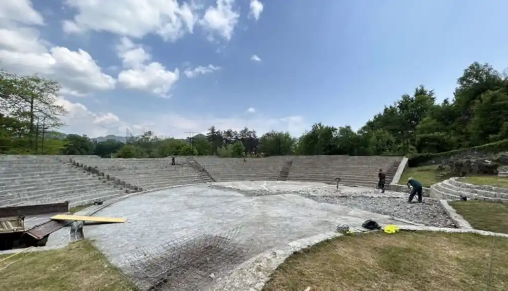 Cetinje: Počelo izvođenje radova na uređenju Ljetnje pozornice