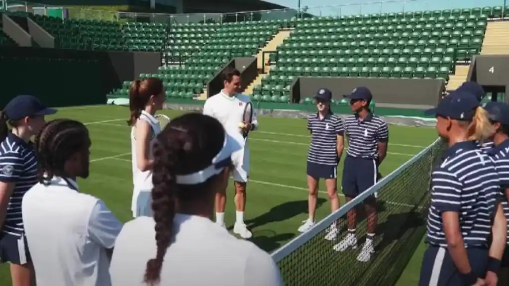 Princeza od Velsa zaigrala tenis sa Federerom