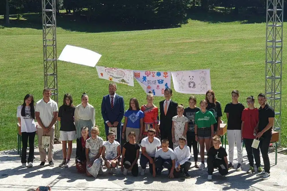 Ljetnji kamp kineskog jezika održan od 17. do 22. avgusta na Ivanovim koritima