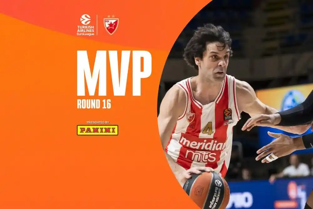 Miloš Teodosić MVP 16. kola Evrolige