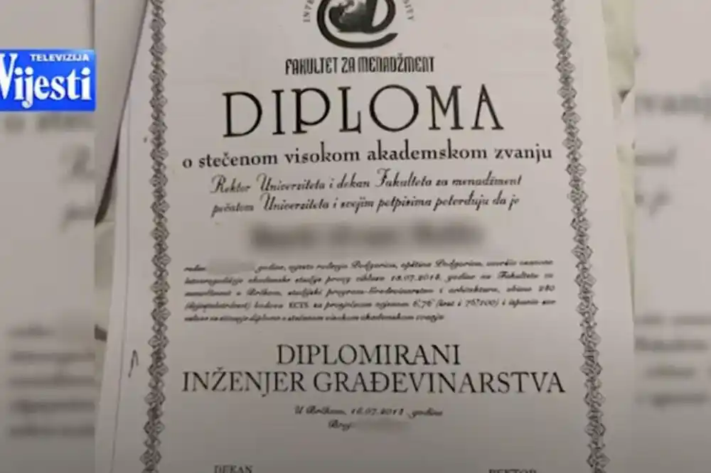 Ministarstvo prosvjete provjeriće i nostrifikovane diplome