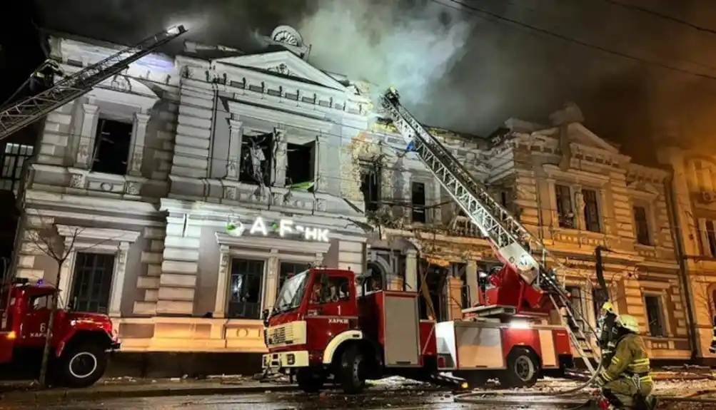 Burna novogodišnja noć na ukrajinskom nebu: Zabilježen najmasovniji napad dronovima