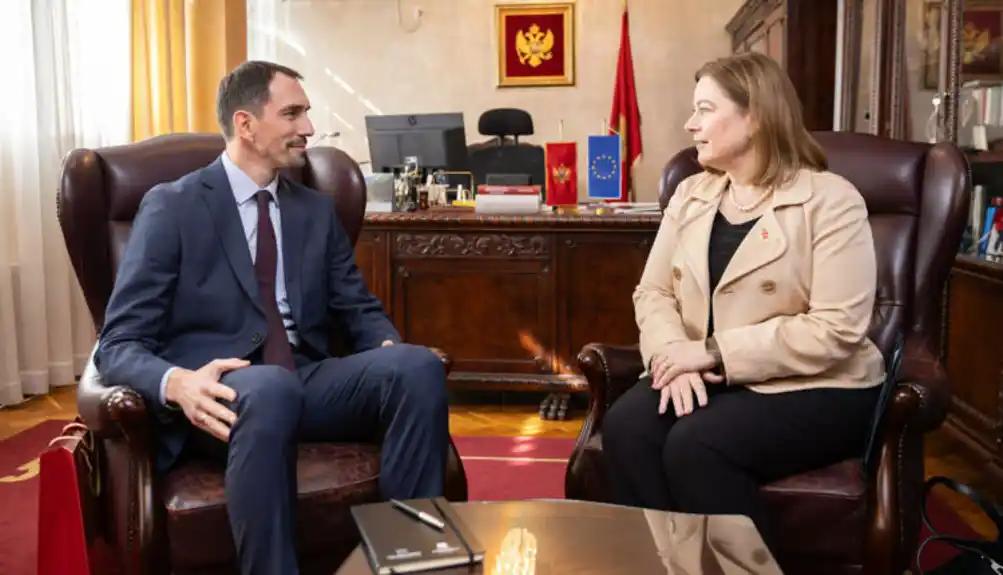 Marković podnio raport američkoj ambasadorki: Nedovoljan bužet opredijeljen za Državno tužilaštvo