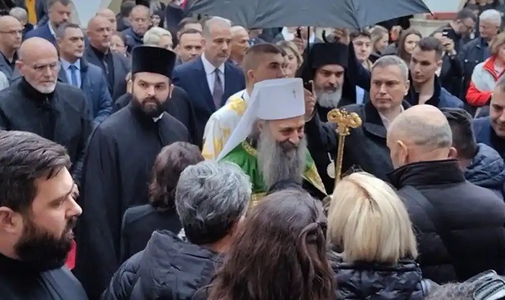 Patrijarh Porfirije besjedio u manastiru Krka: Naš narod je uvijek išao putem istine