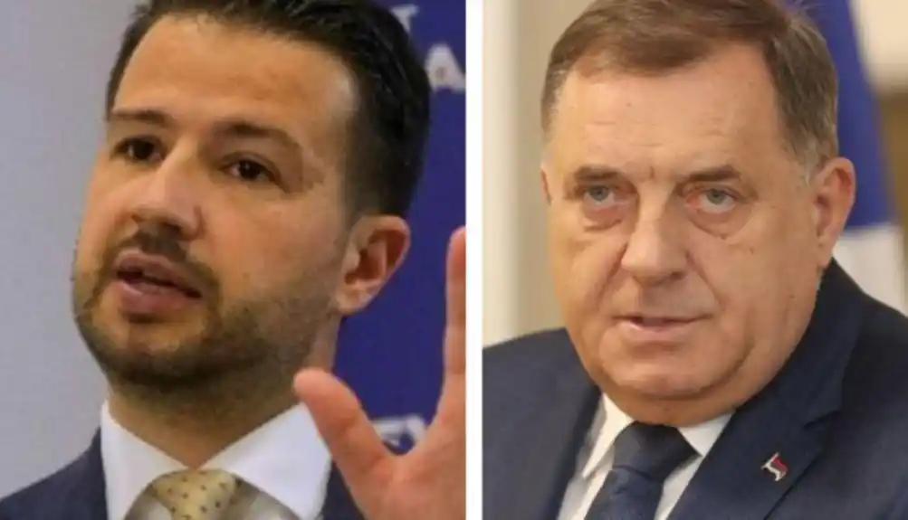 Dodik: Izjava Milatovića da poznaje samo BiH, bez entiteta, uvreda je za Republiku Srpsku i negiranje Dejtonskog mirovnog sporazuma