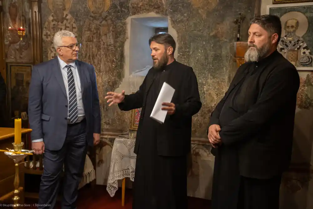 Mandić obišao manastir Dubočica i domaćinstva u Pljevljima