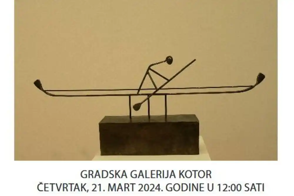 Metalne skulpture ruskog vajara danas će biti izložene u Gradskoj galeriji Kotor