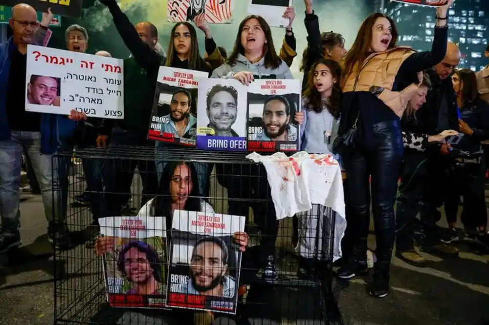 Rođaci zarobljenih Izraelaca uhapšeni na protestu zbog prekida pregovora u Gazi