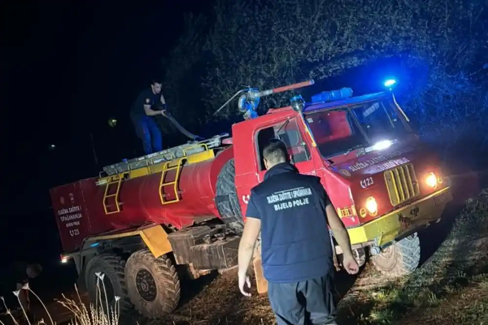 Bijelo Polje: Ovog vikenda veliki broj intervencija Službe zaštite i spašavanja, požar prijavljen na 14 lokacija