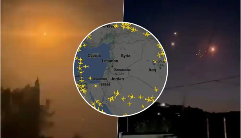 Stigli prvi snimci iranskog napada na Izrael: Nebo se usijalo, oglasila se izraelska vojska