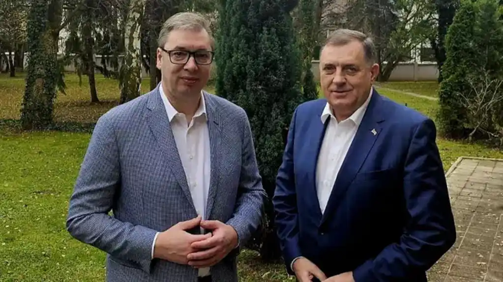 Vučić i Dodik stigli u Bileću