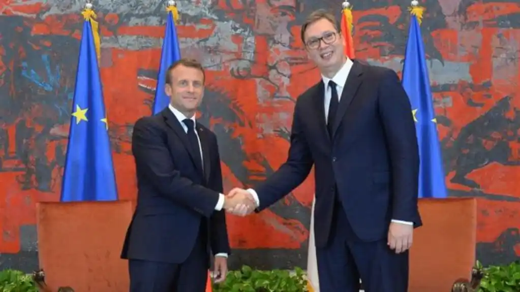 Vučić i Makron u ponedjeljak u Parizu o odnosima Beograda i Prištine i evrointegracijama