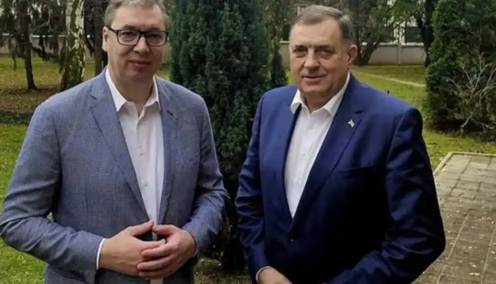 Vučić sa Dodikom: Zapad će pokušati da izglasa Rezoluciju o Srebrenici, štitićemo vitalne interese srpskog naroda