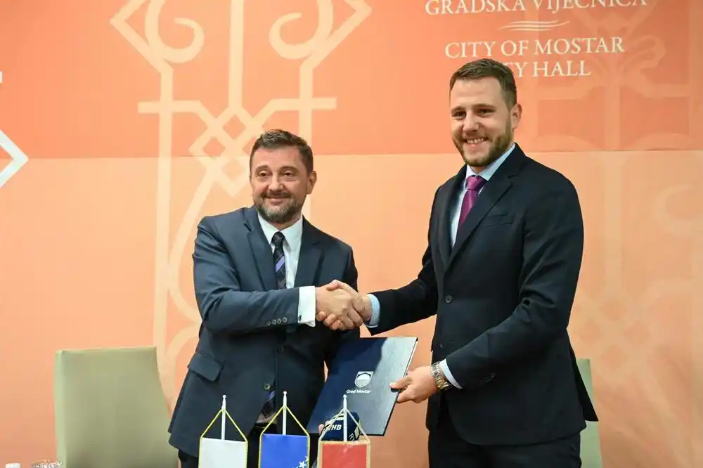 Vuković i Kordić potpisali Memorandum o saradnji: Važan korak ka jačanju veza između Nikšića i Mostara