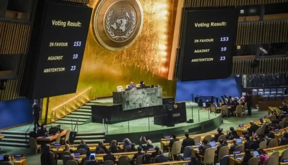 Generalna skupština UN podržala palestinsku kandidaturu za punopravno članstvo