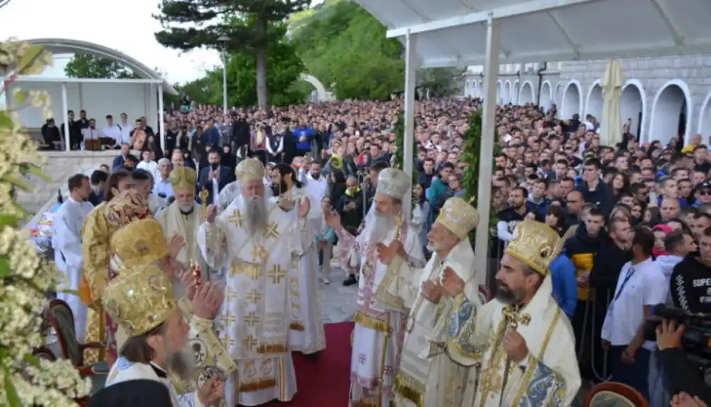 Mitropolit Joanikije: Kao što se naš narod sabirao u manastir Mileševu, kod ćivota Svetoga oca našega Save, tako se u naše vrijeme sabiramo oko ćivota Svetoga Vasilija