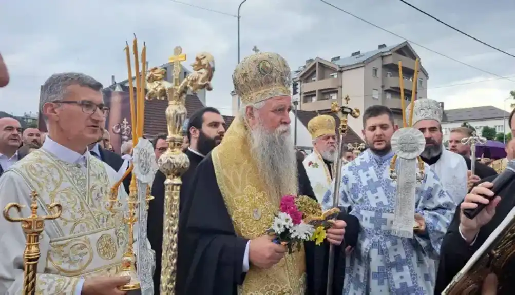 U Nikšiću litija u čast Svetog Vasilija Ostroškog – zaštitnika grada