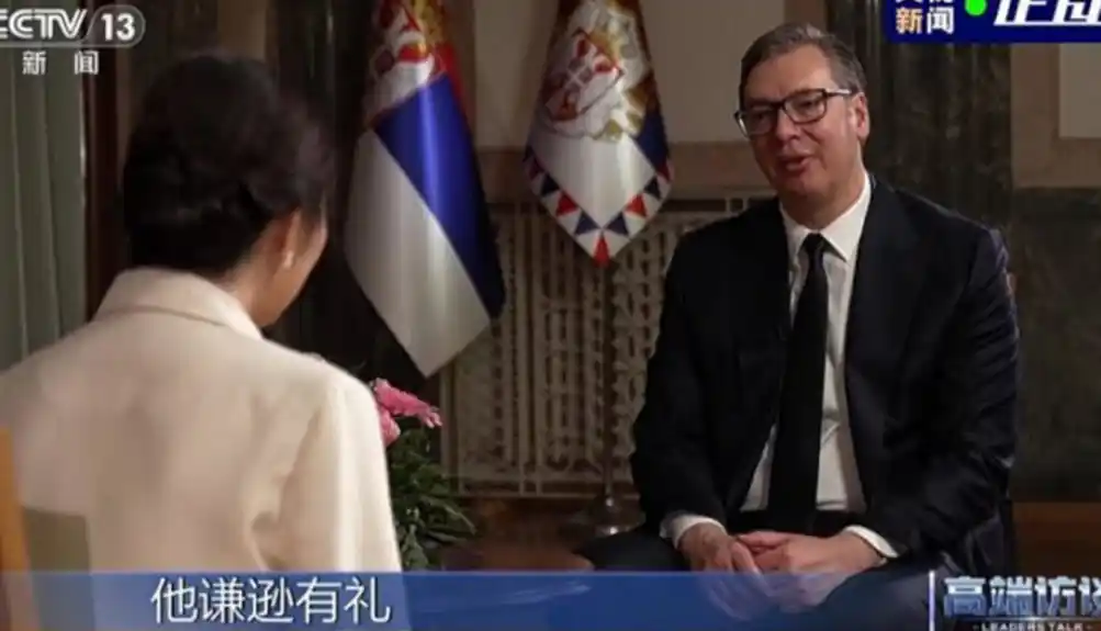 Vučić za kineske medije uoči posjete Si Đinpinga:  Kina je uvijek bila na strani međunarodnog javnog prava i uvijek nas je podržavala