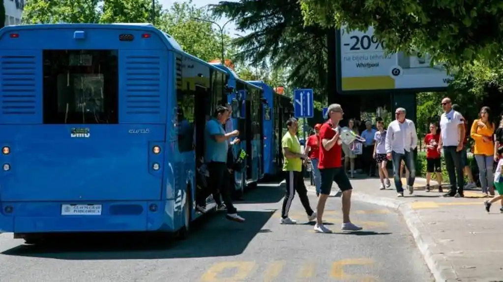 Podgorica: Od 1. jula ljetnji red vožnje gradskog prevoza
