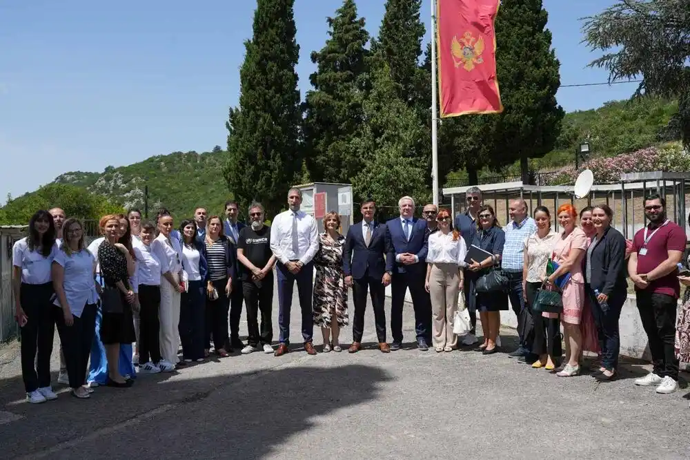 Šaranović: U toku pripreme za izgradnju novog objekta Centra za prihvat stranaca na Božaju, i nadogradnju Centra u Spužu