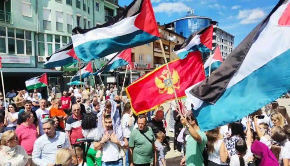 U Rožajama održana manifestacija “Dani Palestine”