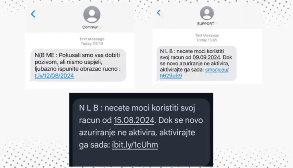 Ne klikajte na linkove iz sumnjivih SMS poruka