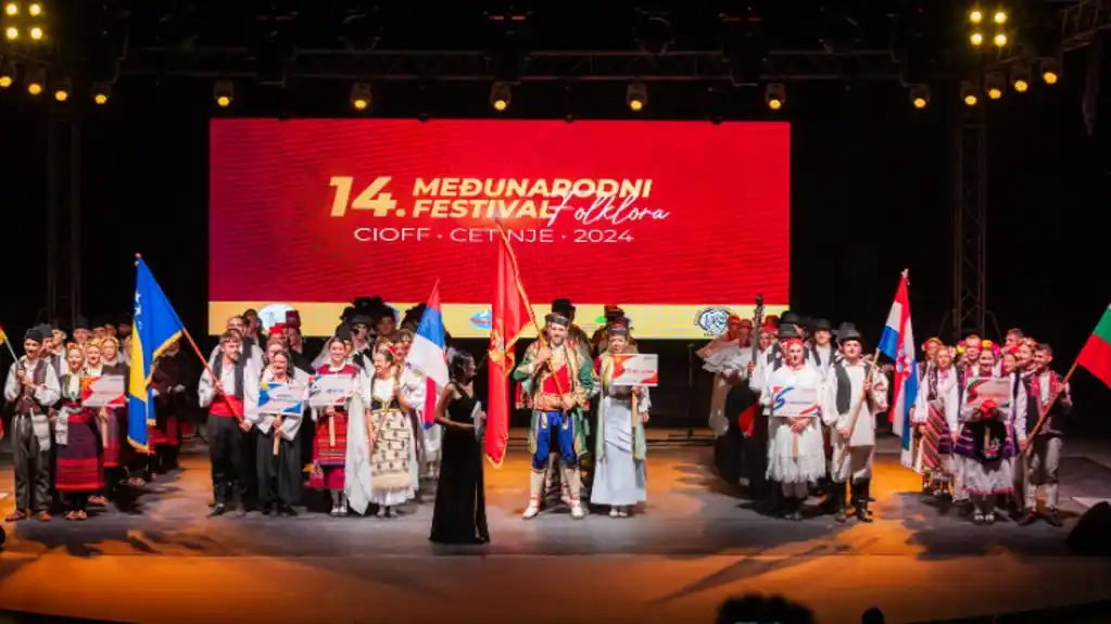 Otvoren Međunarodni festival folklora na Cetinju