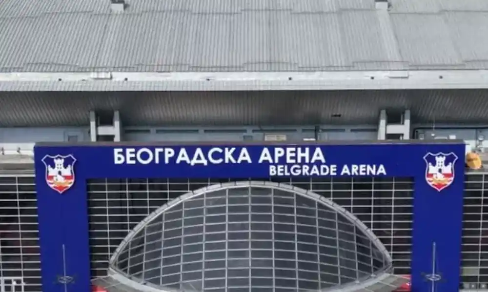 Šapić: Postavljena četiri grba Grada Beograda i natpis „Beogradska arena“ na jednom od najznačajnijih simbola grada