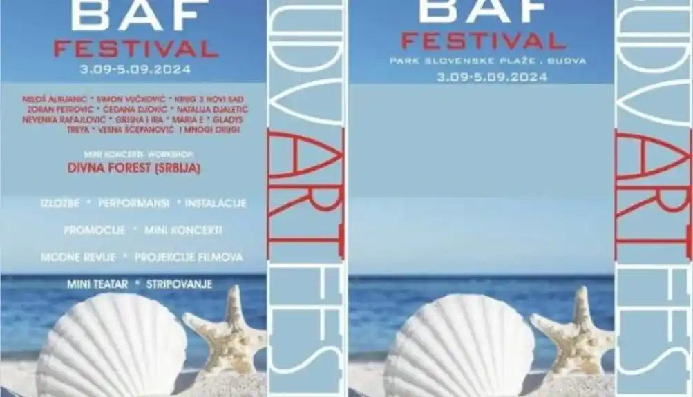 Danas počinje “Budva Art Festival”- BAF