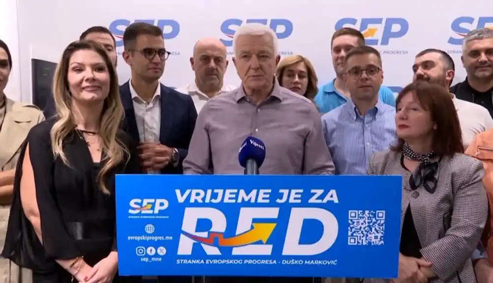 Marković: Ovo je sjajan rezultat SEP-a, pokazali smo da politika može biti pristojna i fer